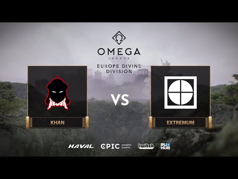 Khan vs EXTREMUM, OMEGA League: Europe, bo3, game 2 [Maelstorm & Jam]