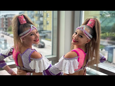 DISCO DANCE DUO JUNIOR I. - L.Janegova/ A.Sedlakova- 4.place- Slovak champ. ASSOS NELUX BRATISLAVA