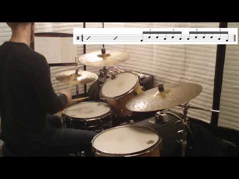 Practice 11/08/18 - 16th Note Triplet Fills 1+5+5+1