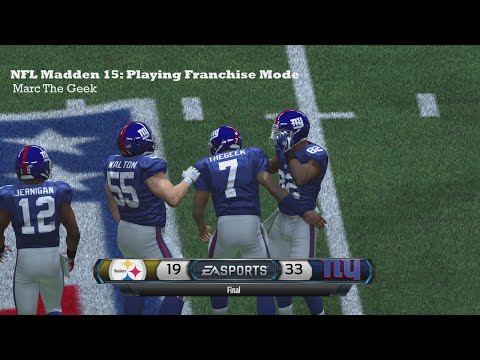 NFL Madden 15: Playing Franchise Mode (Xbox One)