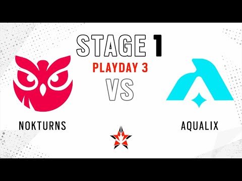 Nokturns vs Aqualix // NA Challenger League - Stage 1 - Playday 3 (no cast)