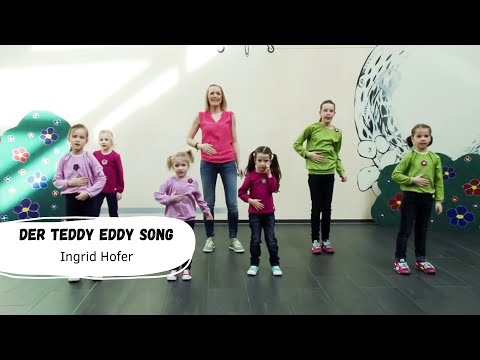 🐻 Der Teddy Eddy Song | Kinderlieder zum Mitsingen und Bewegen | Ingrid Hofer