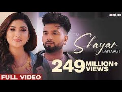 TU SHAYAR BANAAGI || Official Video ||  Parry Sidhu x MixSingh  new punjabi song 2023