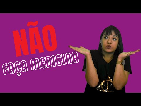 3 MOTIVOS PARA NAO FAZER MEDICINA