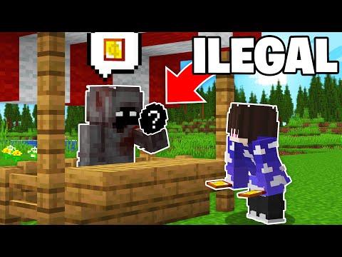 COMO EU CONSEGUI UM ITEM PROIBIDO NESSE SERVIDOR DE MINECRAFT