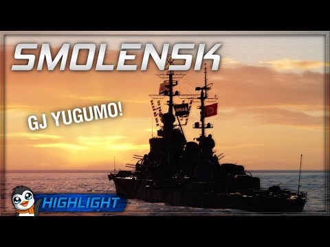 World of Warships - Yugumo FASS!!! - Smolensk [Stream Highlight]
