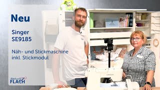Singer SE9185 Näh- und Stickmaschine inkl. Stickmodul | Einsteiger-Kombimaschine mit vielen Features