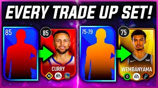 The TRADE UP SETS TEAM BUILDER In NBA Live Mobile Season 8!