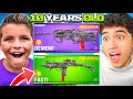A 10 Year Old Build My META LOADOUT On Warzone