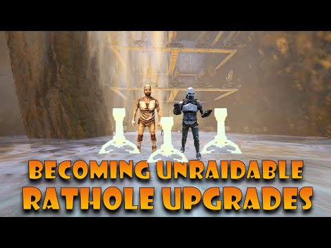 Solo Making Our Rathole Unraidable - Rathole upgrades | Ark PvP