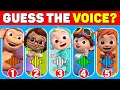 Guess The ‍ ️ Cocomelon Characters By Their Voice ️ Fun Challenge