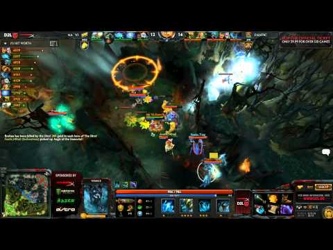 HyperX D2L Season 4 Playoffs - Na'Vi vs Fnatic (Game 1) - Western Division