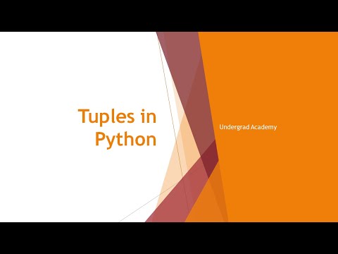 Tuples In Python Python Programming Lesson 7 Undergrad Academy