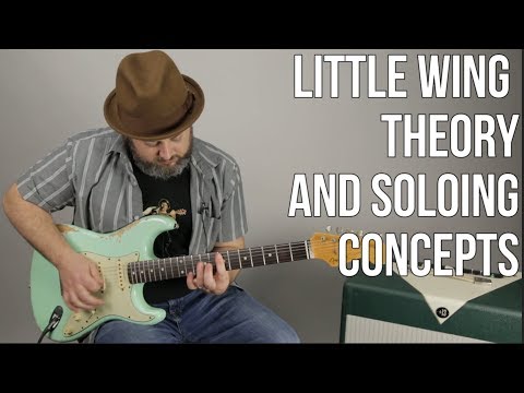 Music Theory Lesson - Little Wing - Chords and Solo Concepts - Jimi Hendrix