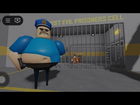 Roblox Barry's Prison Run Story Obby Hard mode 😱