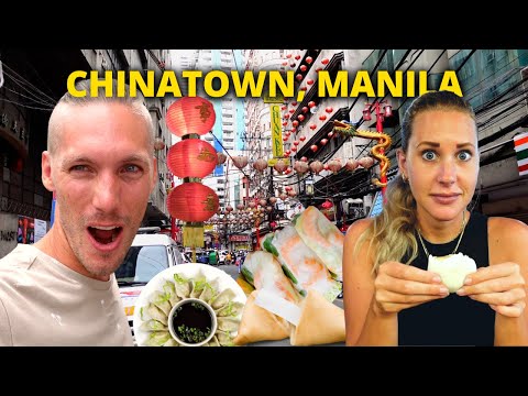 MANILA CHINATOWN Street Food Tour! 🇵🇭 OLDEST CHINATOWN IN THE WORLD, Binondo (Vlog 38 - Philippines)