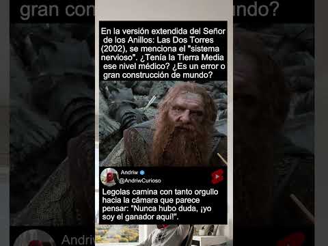 En la versión extendida del Señor de los Anillos...