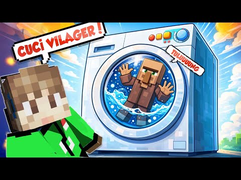 VILLAGER INI KOTOR JADI AKU BERSIHIN DEH PAKE MESIN CUCI WKWK !!! - TEARDOWN