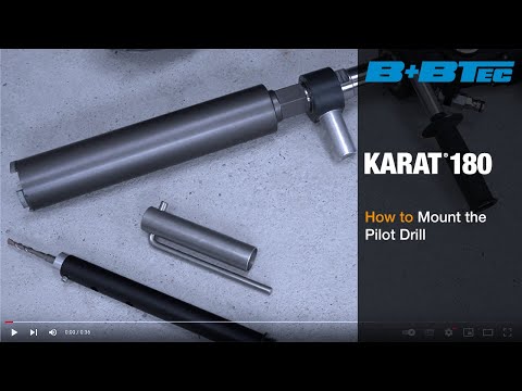 Hoe monteer je de centreerboor?