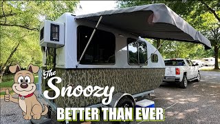 Snoozy Camper is BETTER THAN EVER / Full Tour / Fiberglass Travel Trailer