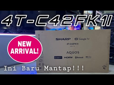 Makin Mantap Review Google TV Sharp 4T-C42FK1I UHD 4K Terbaru