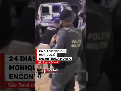 Monique Fernandes é encontrada morta após 24 dias;  em São José do Calçado #espíritosanto