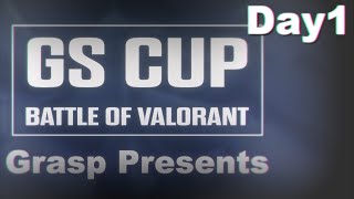 GCBV:Day1 《1/20 15:00~》GSCUP BATTLE OF VALORANT sponsored by ガチサプ