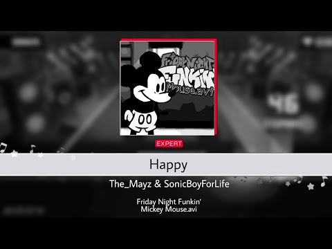 [Bestdori] Happy - Friday Night Funkin' Mickey Mouse.avi | BanG Dream! Custom Chart
