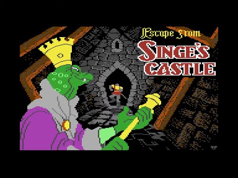Commodore 64 Longplay [375] Dragon's Lair II: Escape from Singe's Castle (EU)