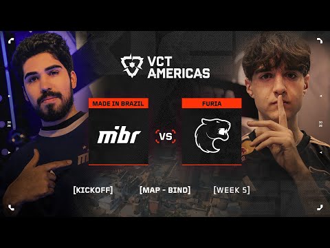 MIBR vs. FUR - VCT Americas Kickoff - W5D1 - Map 1