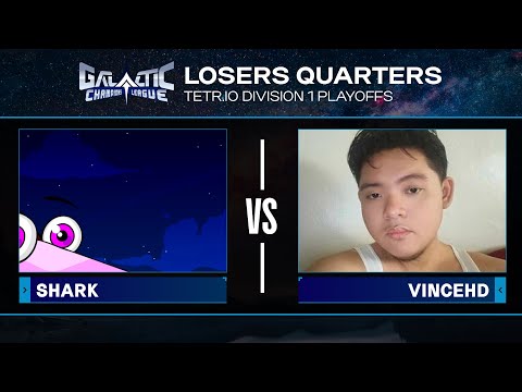 VinceHD vs FlyingDiarrhea (Shark) - D1 Losers Quarters - GCL S1 TETR.IO