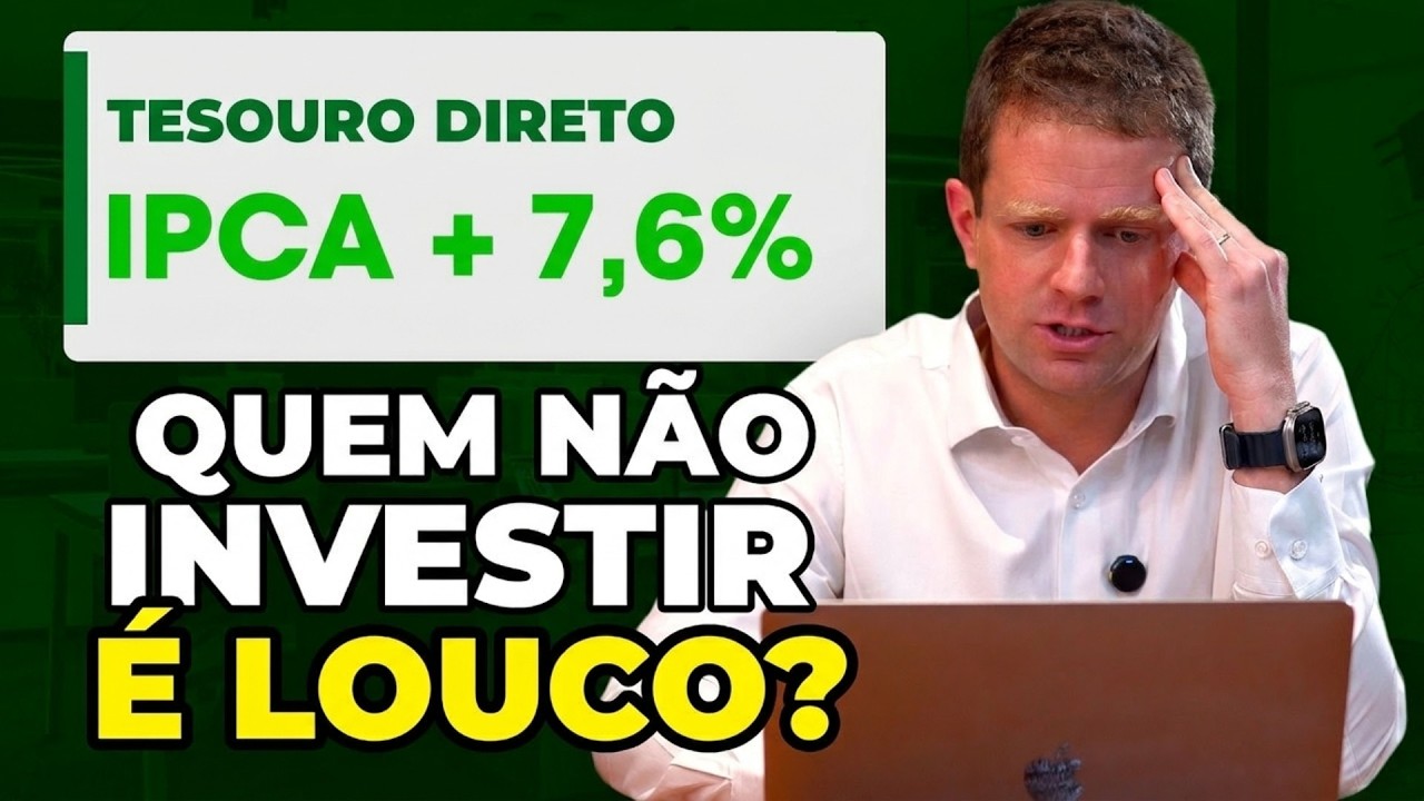 ÚLTIMA CHANCE de GANHAR MUITO DINHEIRO na RENDA FIXA (TESOURO IPCA+7%)