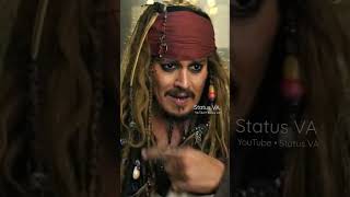 [4K] 😎 Captain Jack Sparrow Attitude Full Screen WhatsApp Status Telugu Bank Robbery || Status VA