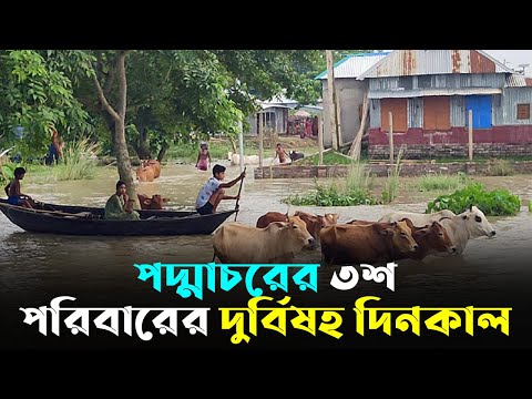 পদ্মাচরের ৩শ পরিবারের দুর্বিষহ দিনকাল