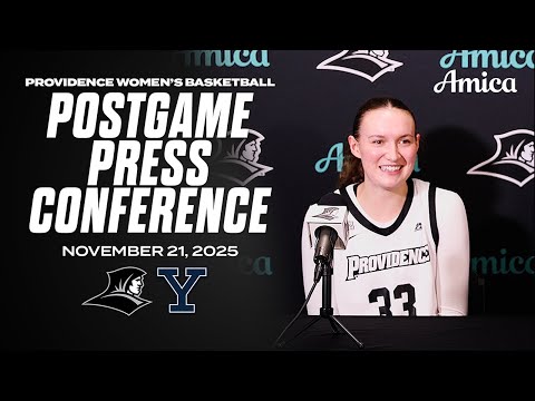 25.11.21 Providence WBB vs  Yale Postgame Press Conference