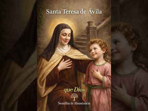 Oración milagrosa a Santa Teresa de Ávila.#santateresadeávila #canaloraciones #oraciónmilagrosa #fe