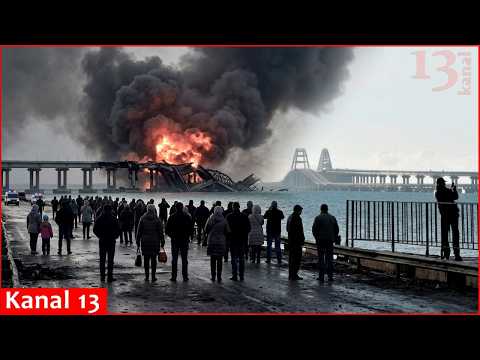 "Russians are in panic": Ukrainian Forces began preparations to destroy the Crimean Bridge