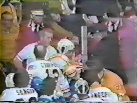 Bench Clearing Brawl: Boston Bruins vs. Quebec Nordiques