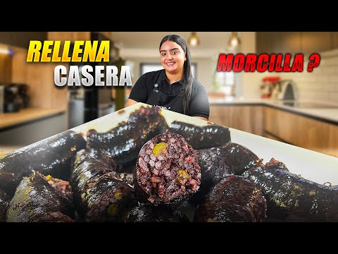 Cómo Hacer Rellena o Morcilla Casera 🐷 | Receta Típica Colombiana 🔥
