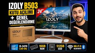 IZOLY B503 Kutu Açılımı! i5-3470, 16GB RAM, 512GB SSD | Genel Değerlen