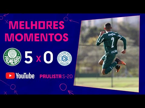 VERDÃO 100% | PALMEIRAS 5 x 0 SÃO BENTO | MELHORES MOMENTOS | 15ª RODADA | PAULISTA SUB-20 2022