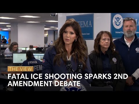 Fatal ICE Shooting Sparks 2nd Amendment Debate | The View