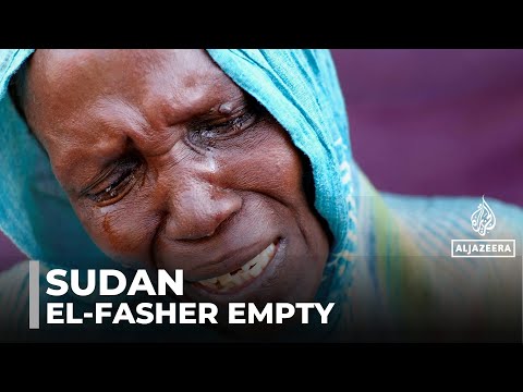 El-Fasher empty after RSF takeover as thousands flee Sudan's embattled city