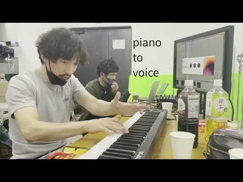 BIGYUKI playing video at Qosmo Studio