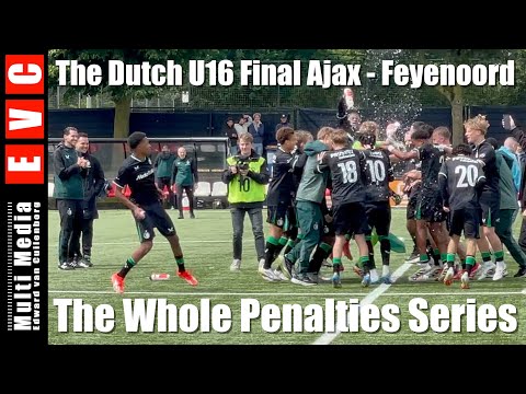 Dutch U16 Final Ajax - Feyenoord | The Whole Penalties Series | June 7th, 2025