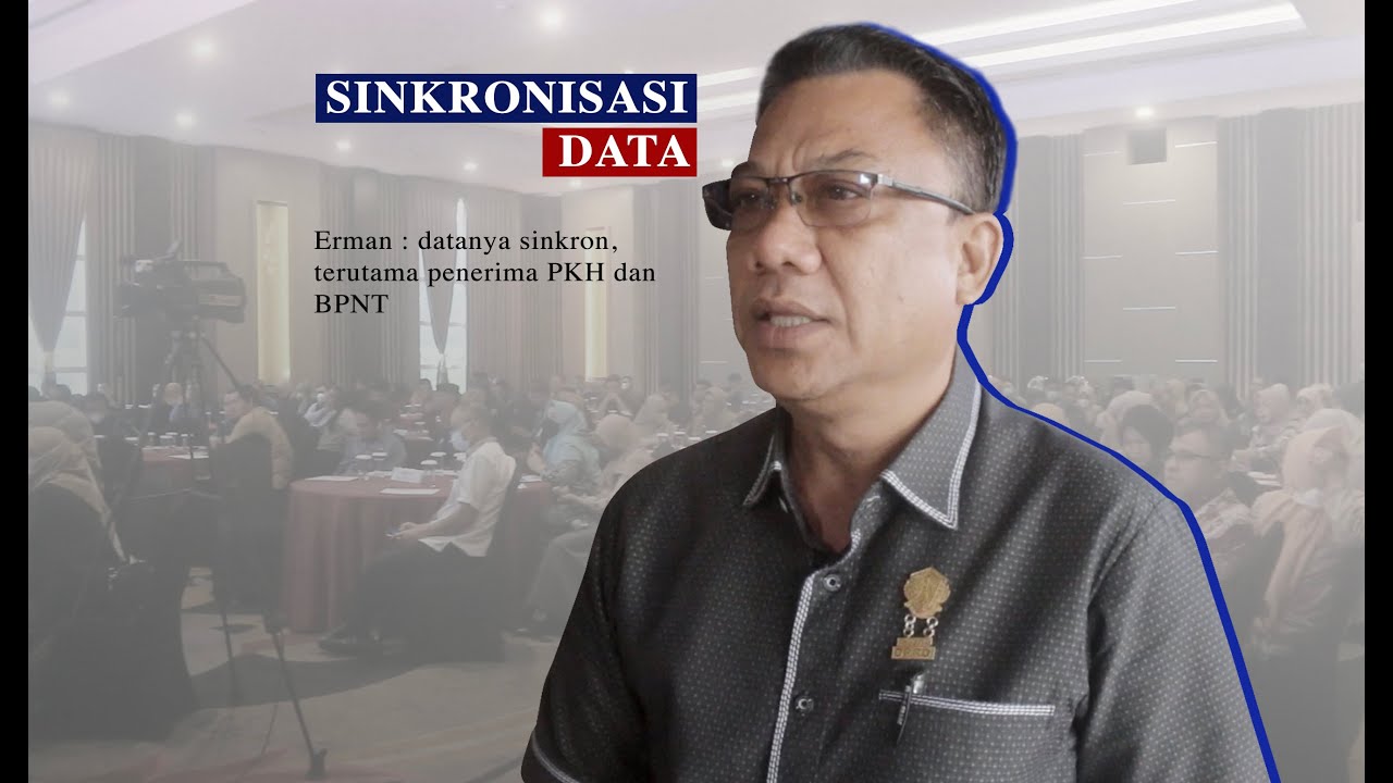 Hadiri Rakorda Satu Data, Erman Latjengke : Sinkronisasi Data Kota Gorontalo Tidak Ada Persoalan