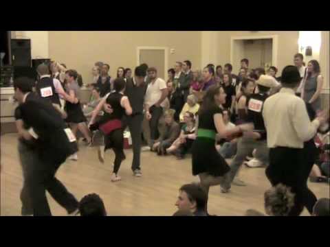 2009 Camp Jitterbug - Lindy Couple Prelim Heat 1 Song 3