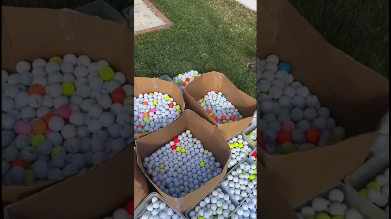 Rare golf ball collection Pt.9