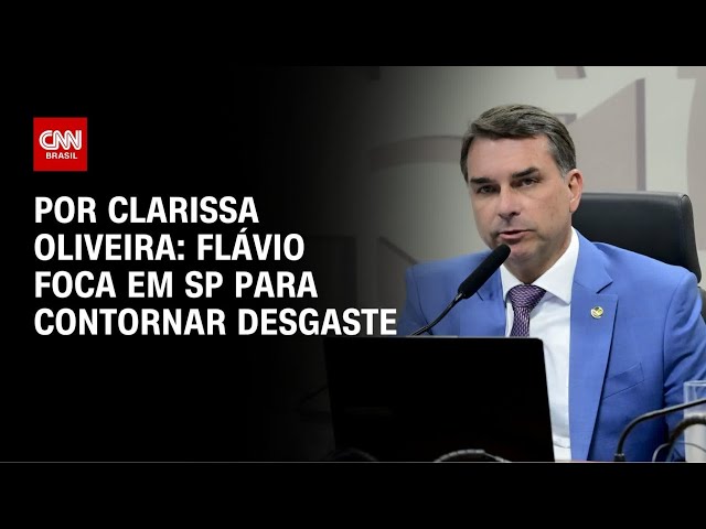 Análise: Flávio foca em SP para contornar desgaste | CNN NOVO DIA
