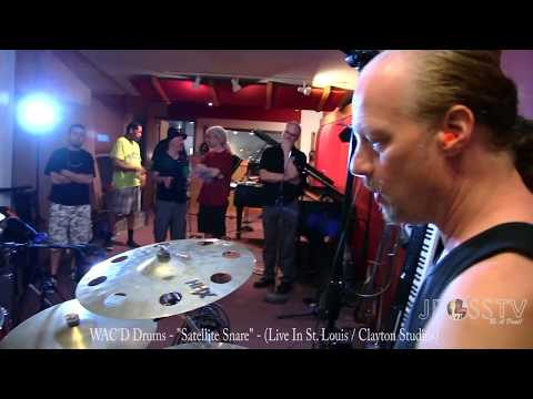 James Ross @ WAC'D Drums - "New Satellite Snare" - www.Jross-tv.com (St. Louis)